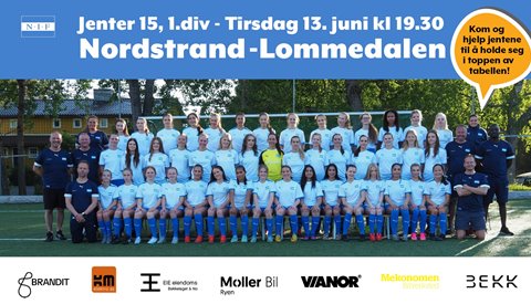 Støtt jentene på tirsdag!