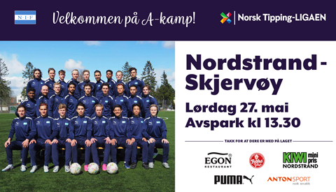 Ny hjemmekamp på lørdag!