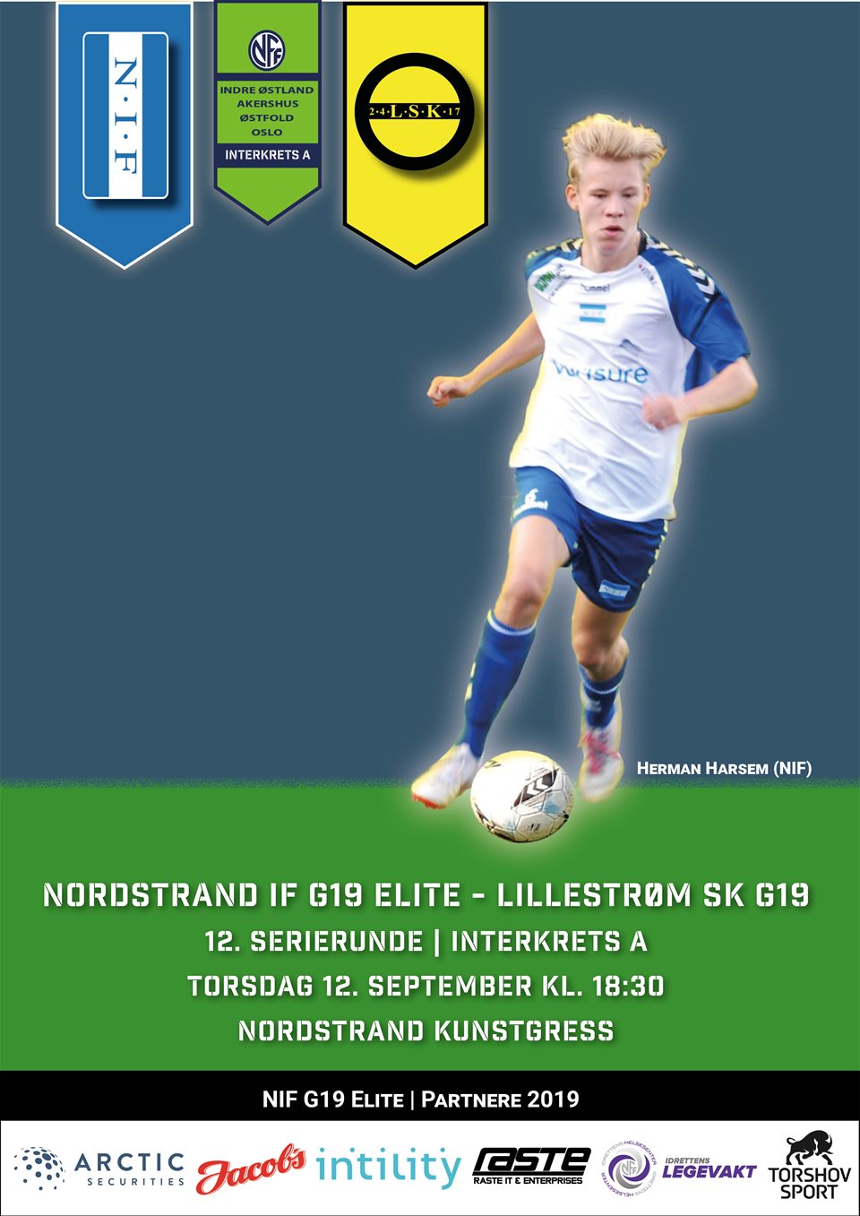 Nordstrand IF G19 Elite møter serieleder Lillestrøm SK på Niffen!