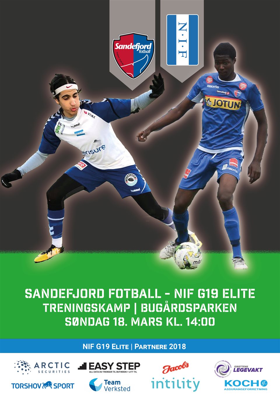 Treningskamp Sandefjord - NIF G19 Elite