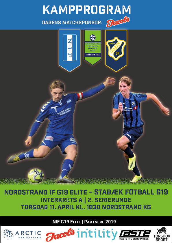 Kampprogram NIF G19 Elite - Satabæk Fotball G19 | Interkrets A