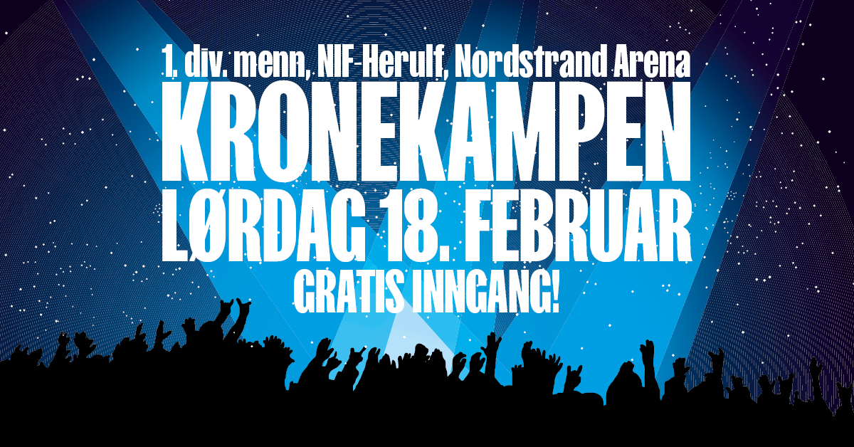 Gratis inngang på kronekampen NIF-Herulf