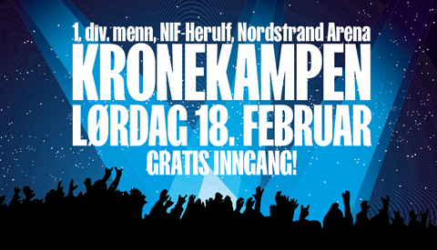 Gratis inngang på kronekampen NIF-Herulf