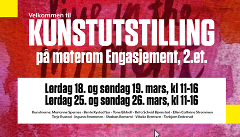 Kunstutstilling på Niffen