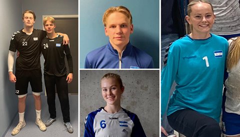 Fem NIF-spillere på Landsdelssamling!