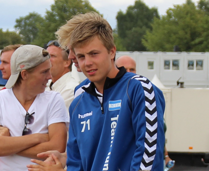 Lars ledet laget til seier