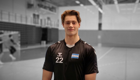 Lucas på landslagssamling!