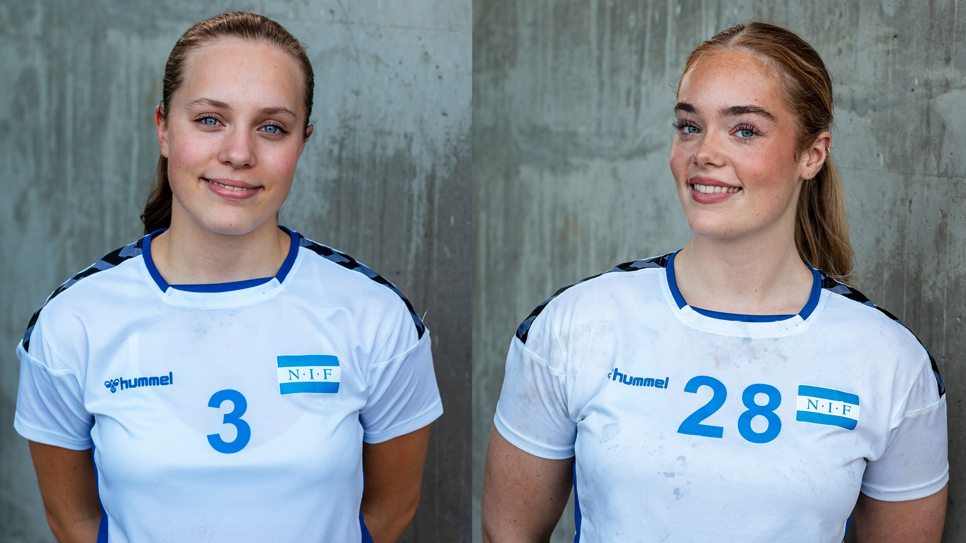 Martine og Charlotte på U-landslagssamling!