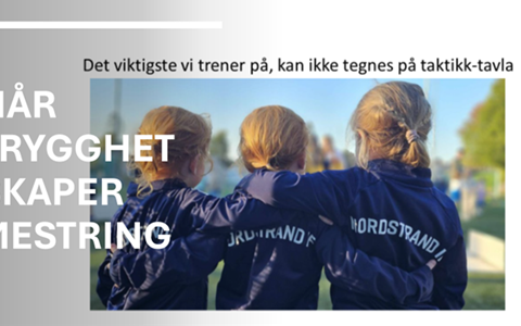 Når trygghet skaper mestring