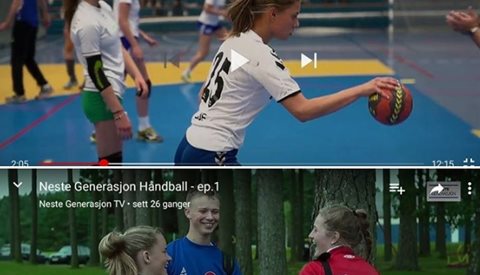 Neste generasjon håndball - Nif J02 har med 2 spillere