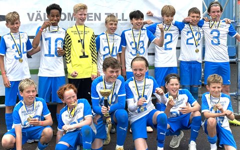 Gutter 13 vinner av A-sluttspillet i Arvika Cup