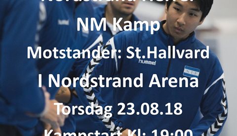 Herrelaget inviterer til NM Kamp i Nordstrand Arena