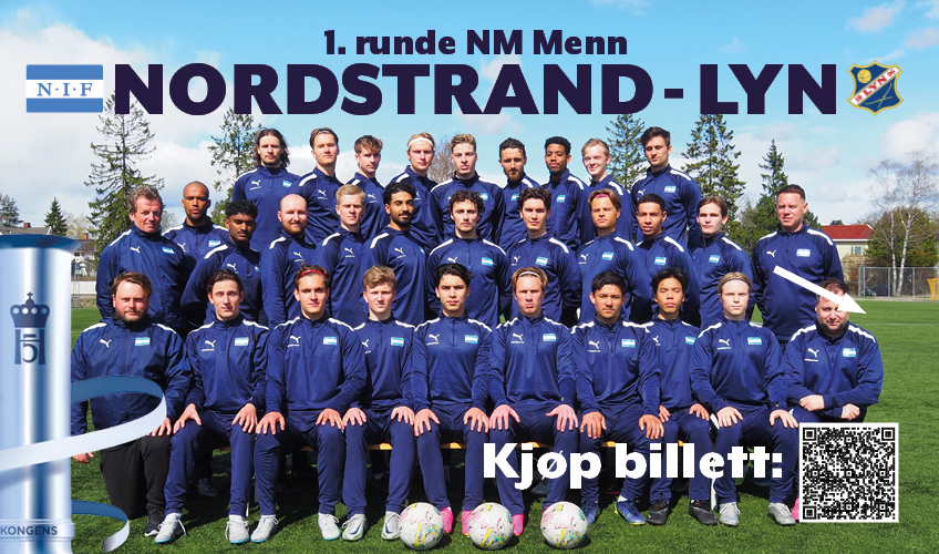 1. runde NM tirsdag 23. mai kl 19.00