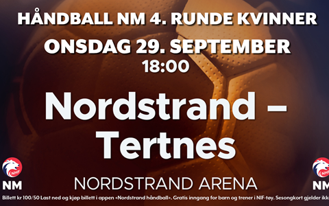 NM 1/8-finale mot Tertnes