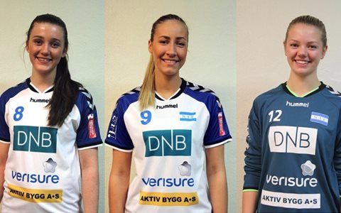 Tre NIF-jenter til Regions-NM