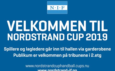 Velkommen til Nordstrand cup 2019