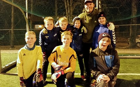 Keepertrening med Øyvind Bolfhof