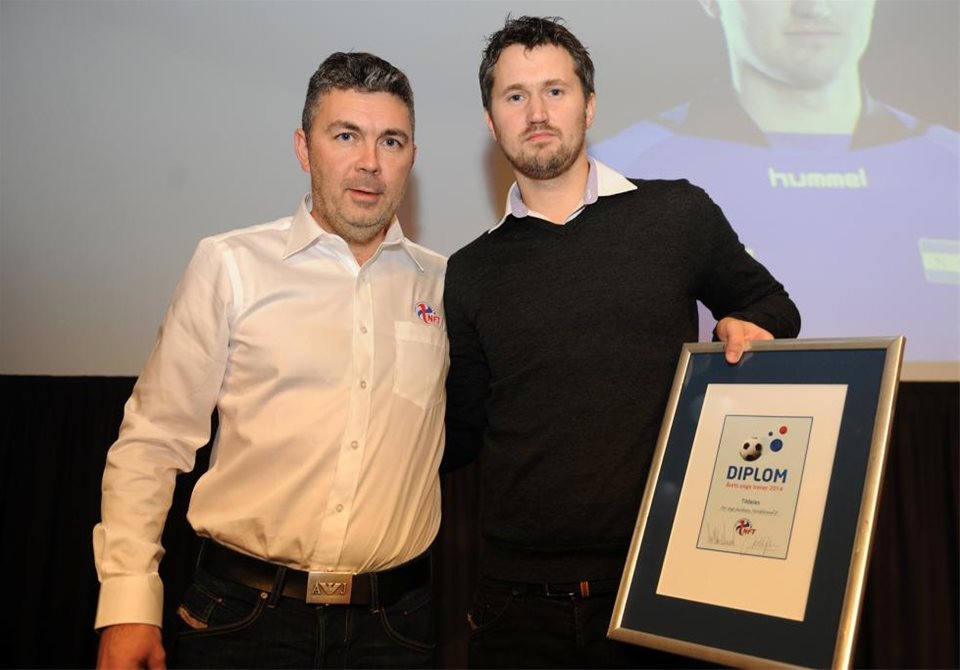 Per Inge kåret til årets unge trener 2014