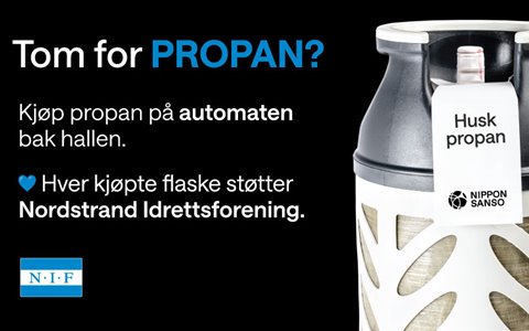 Skal du grille og er tom for gass?