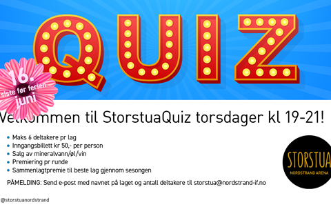 Sommeravslutning på Quizen!