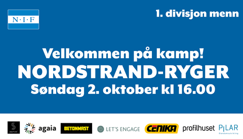 Ny kamp søndag!