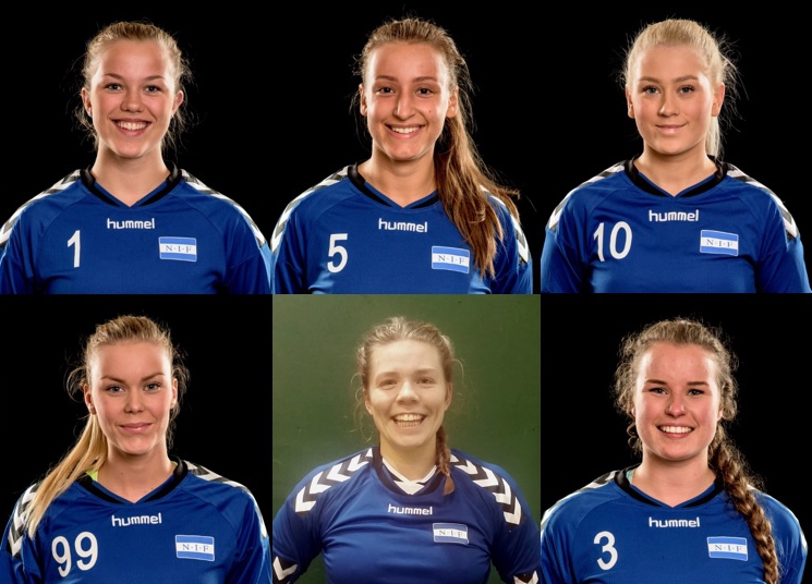 Seks Jr-jenter representerer Nordstrand
