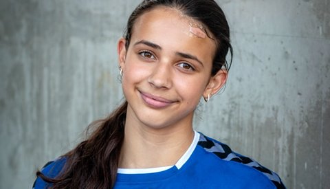 Sara på sentral talentsamling!