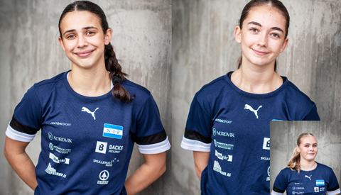 Sara og Vanessa til Scandiberico med U-landslaget