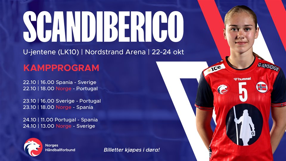 Se U-landslaget (J2010) i Nordstrand Arena!