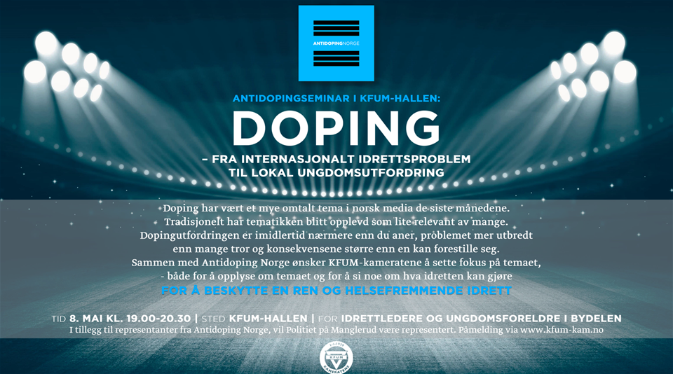 Antidoping-seminar 8. mai