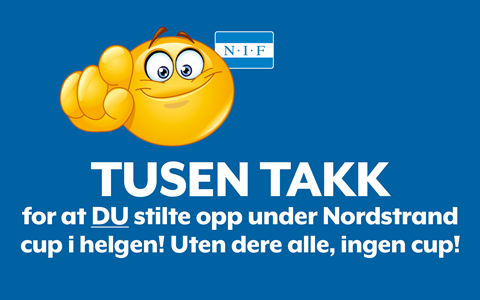 Tusen takk for innsatsen!