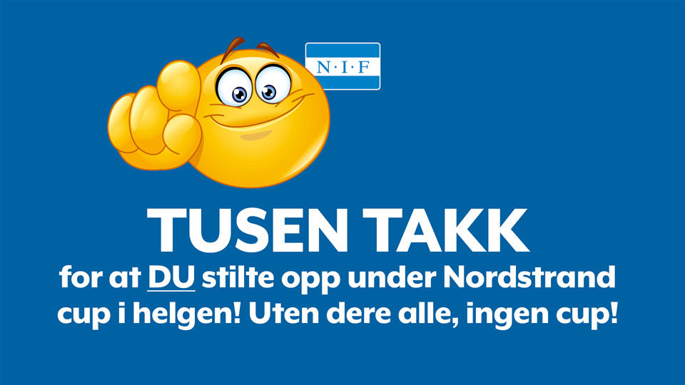 Tusen takk for innsatsen!