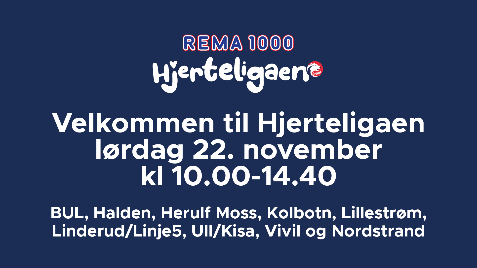 Velkommen til Hjerteligaen!
