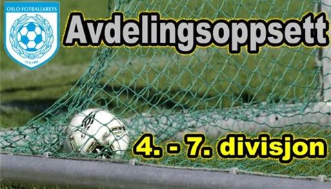 4. divisjons avdelingene er klare!