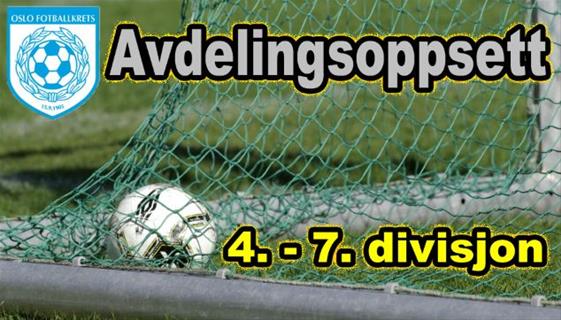 4. divisjons-avdelingene er klare!
