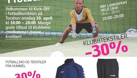 Klubbkveld med 30% rabatt onsdag!