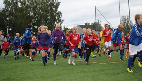 Fotballskole i høstferien