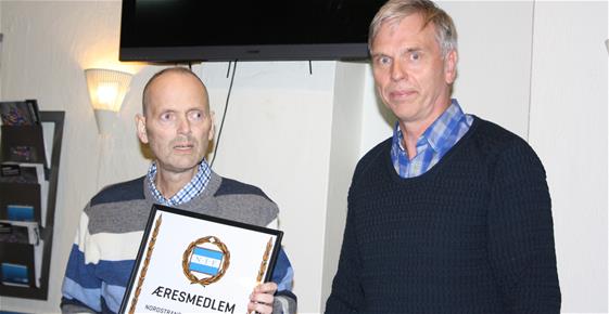 Æresmedlemskap til Jan Petter!
