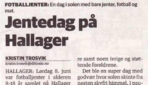 Mer om jentedagen