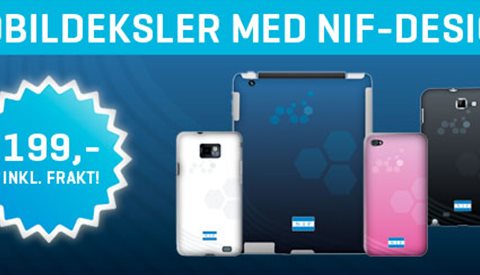 Kjøp mobildeksel med NIF-design