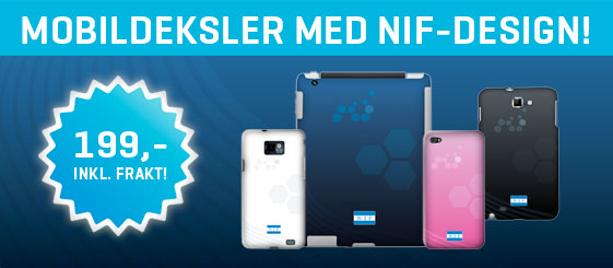 Kjøp mobildeksel med NIF-design