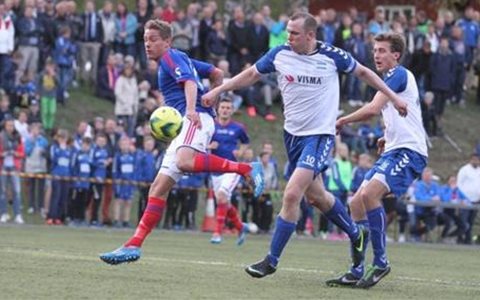 Fantastisk stemning på Hallager i går