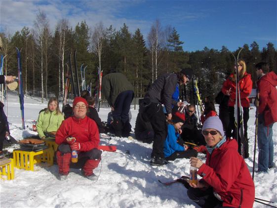 Vinter-OL på Grønmo Golfbane