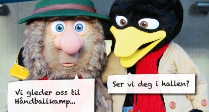 Treff Solan og Ludvig i hallen søndag!