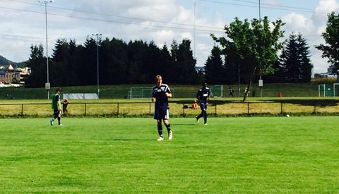Woldsund trente med Vålerenga!