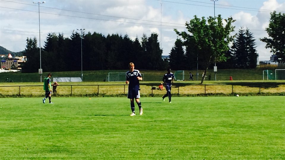 Woldsund trente med Vålerenga!