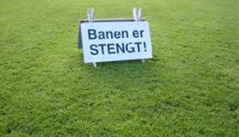 Banen er stengt!